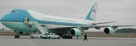 Air Force One at OCRA